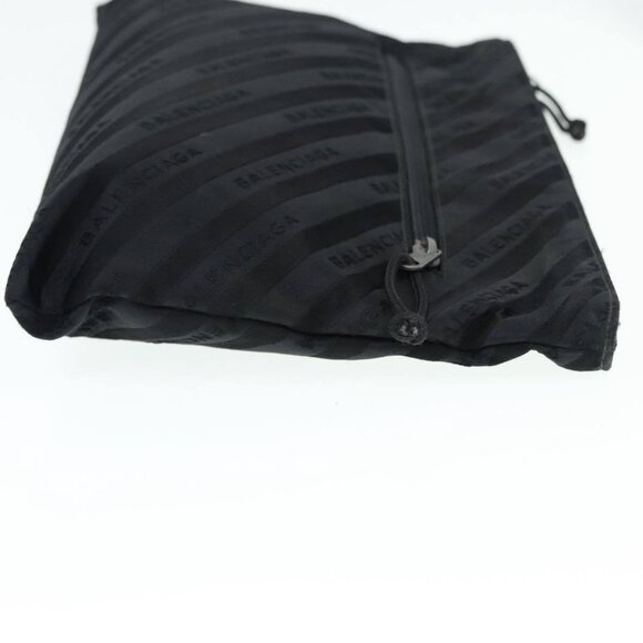 BALENCIAGA Explorer Clutch Bag Canvas Black 459745 Auth yk14342 - Picture 5 of 16